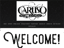 Tablet Screenshot of carusohairsalon.com